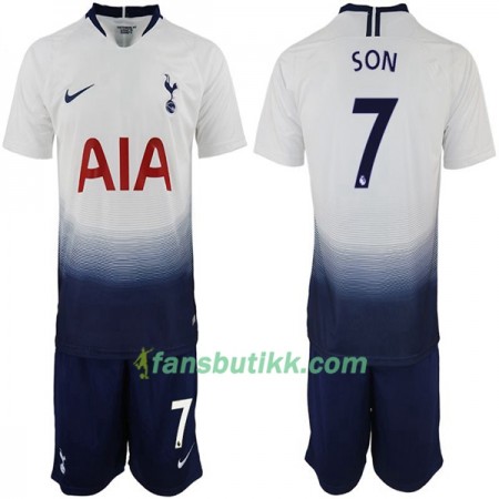 Fotballdrakt Tottenham Hotspur Son 7 Barn Hjemmetrøye 2018-2019 Kortermet